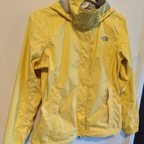 Yellow The North Face Rain Coat Jacket - Picture 8 of 11